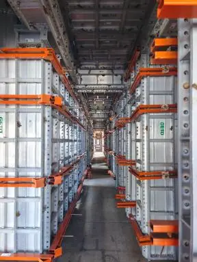 Aluminium shuttering System