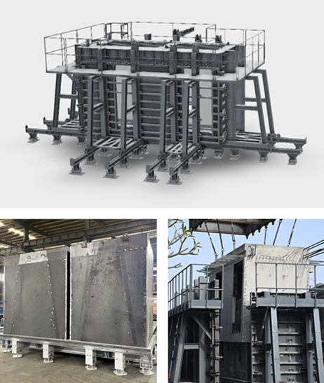 قوالب وحدات الحمامات الجاهزة (PBU)